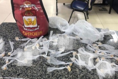 Homem é preso com 50 pinos de cocaína em Cordeirinho