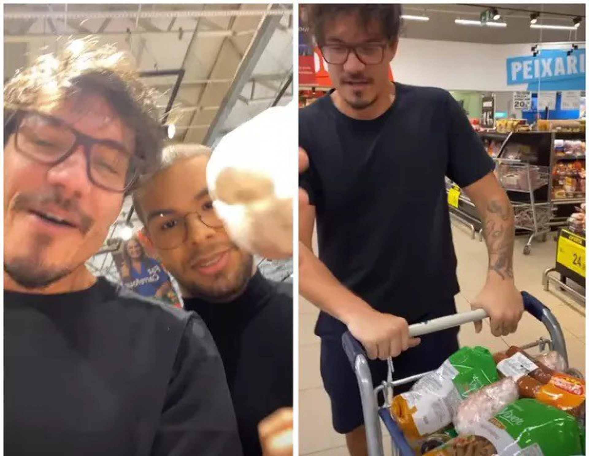 Eliezer se choca em primeira ida ao mercado após confinamento no 'BBB 22' - Reprodução / Instagram