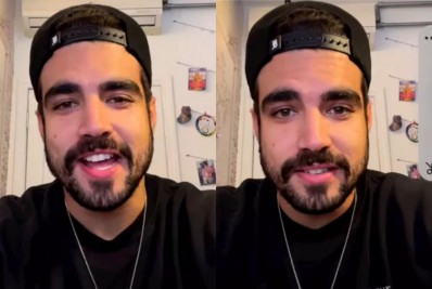 Caio Castro encerra polêmica sobre conta do jantar e pede ajuda para cestas básicas