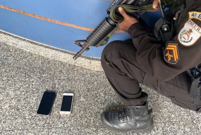 Colombianos são presos por roubo dentro de ônibus na Cidade Nova