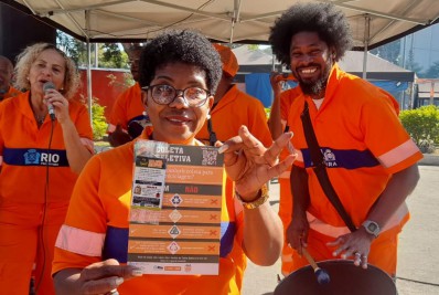 Aterro do Flamengo recebe campanha da Comlurb de incentivo à coleta seletiva