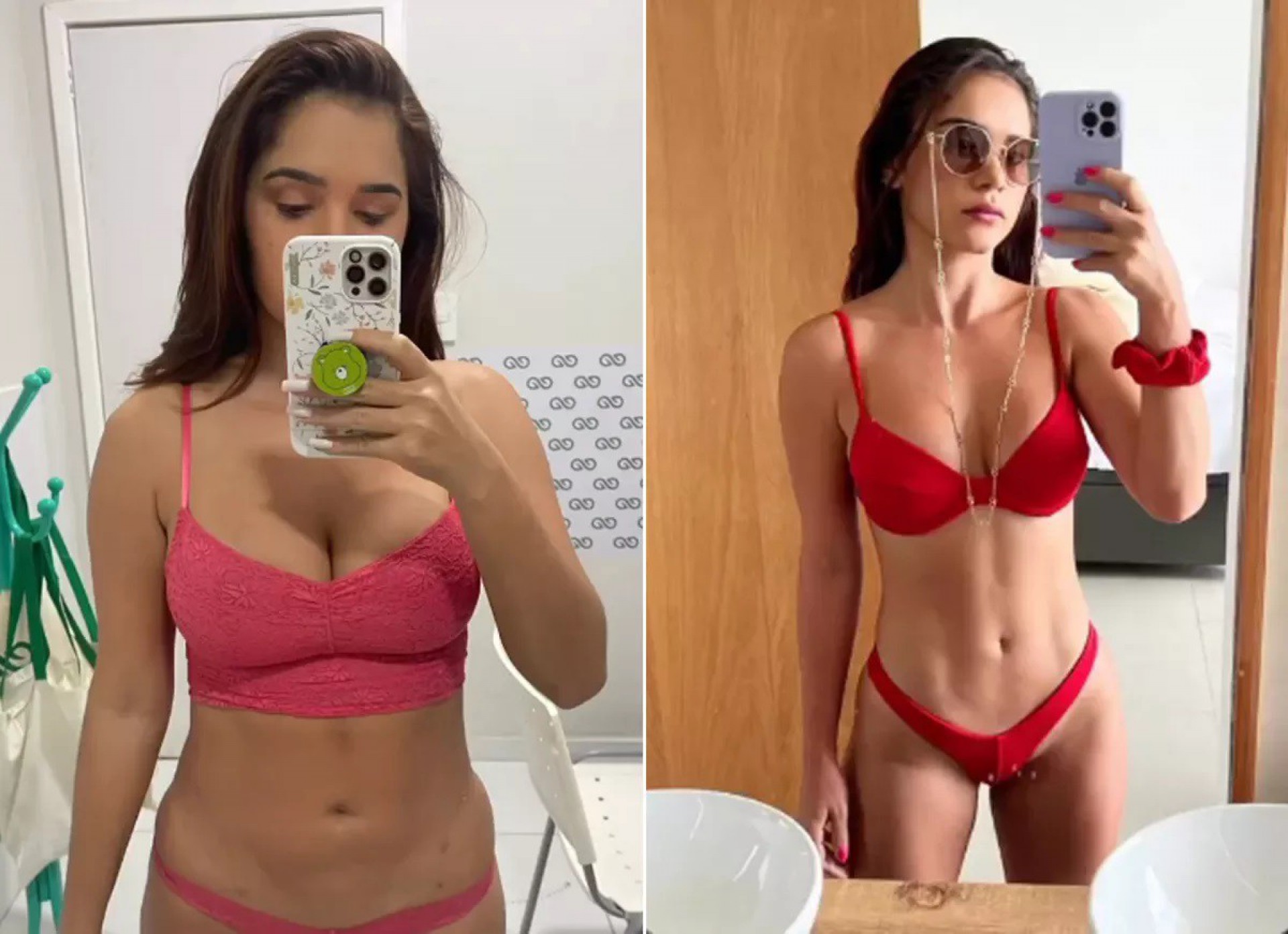 Gizelly Bicalho compartilha antes e depois do corpo nas redes sociais - Reprodução / Instagram