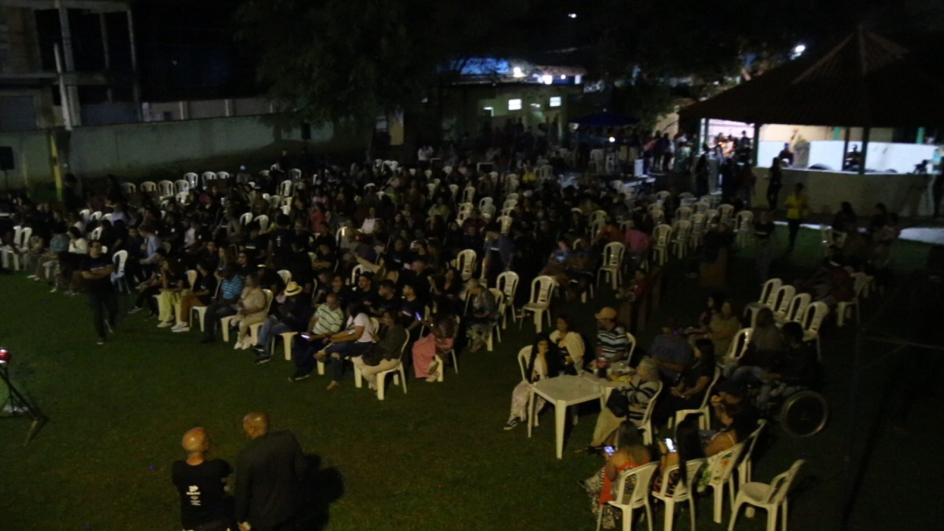 Formatura de alunos do projeto 