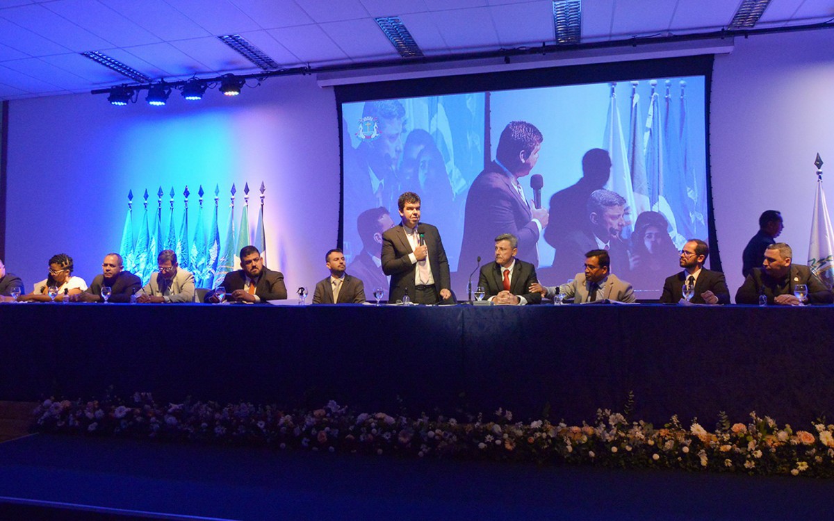 O prefeito Welberth Rezende (Cidadania) refor&ccedil;ou a colabora&ccedil;&atilde;o dos agentes pol&iacute;ticos em prol da popula&ccedil;&atilde;o