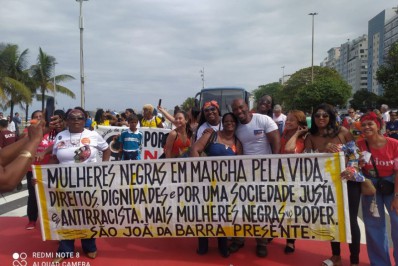 Representantes sanjoanenses marcaram presenças em Marcha das Mulheres Negras no Rio