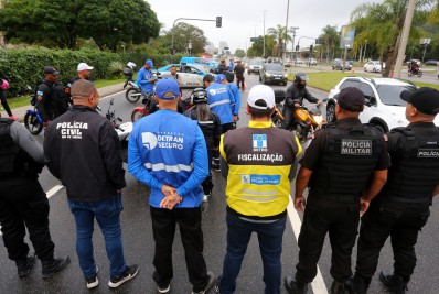 Ação integrada para reprimir motos sem placas nas ruas chega à cidade