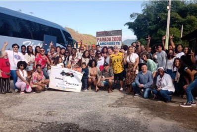 Mulheres negras da Região dos Lagos participaram de ato em Copacabana 
