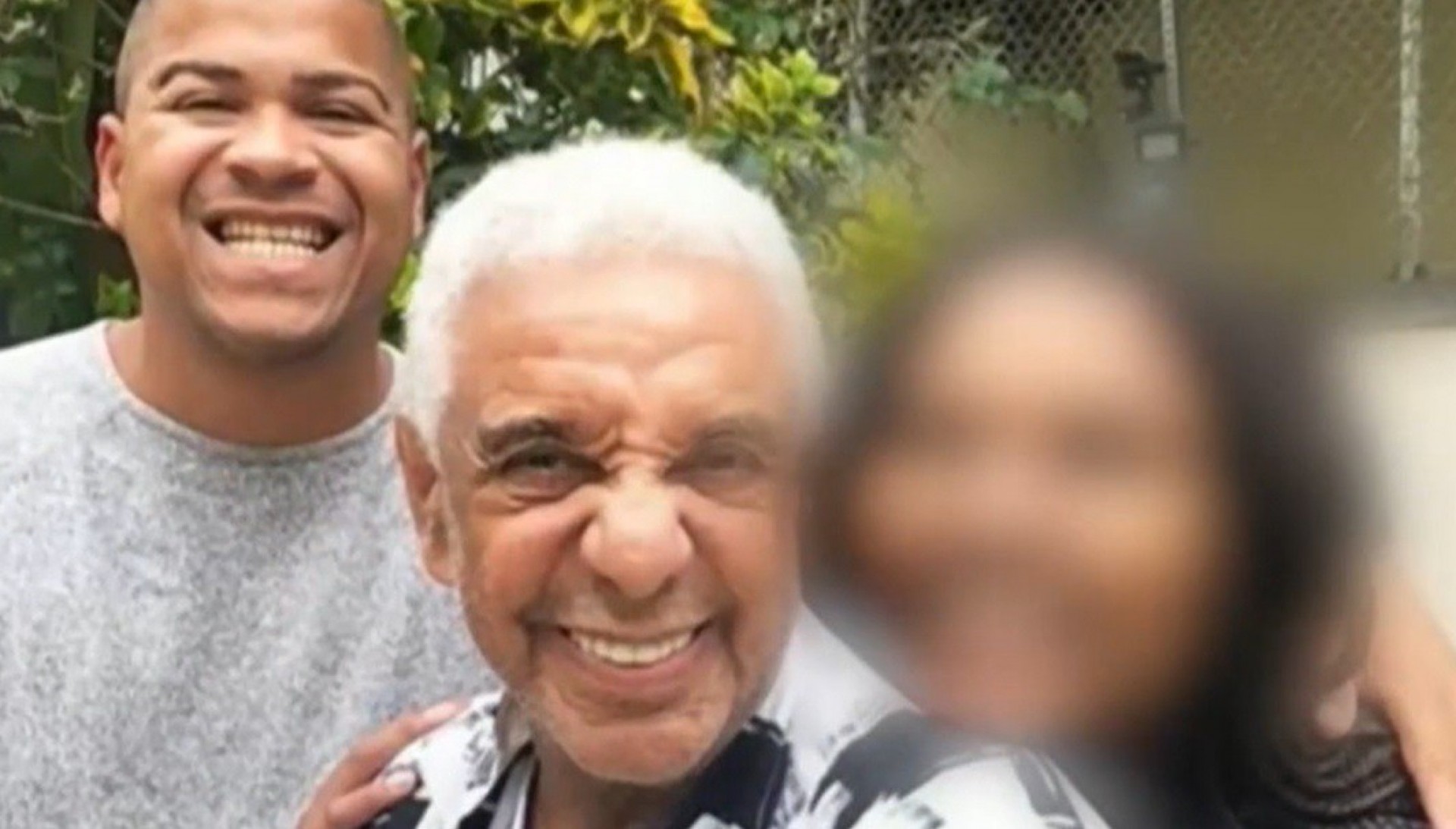 Agnaldo Timóteo, Timotinho e Keity - Reprodução do Instagram