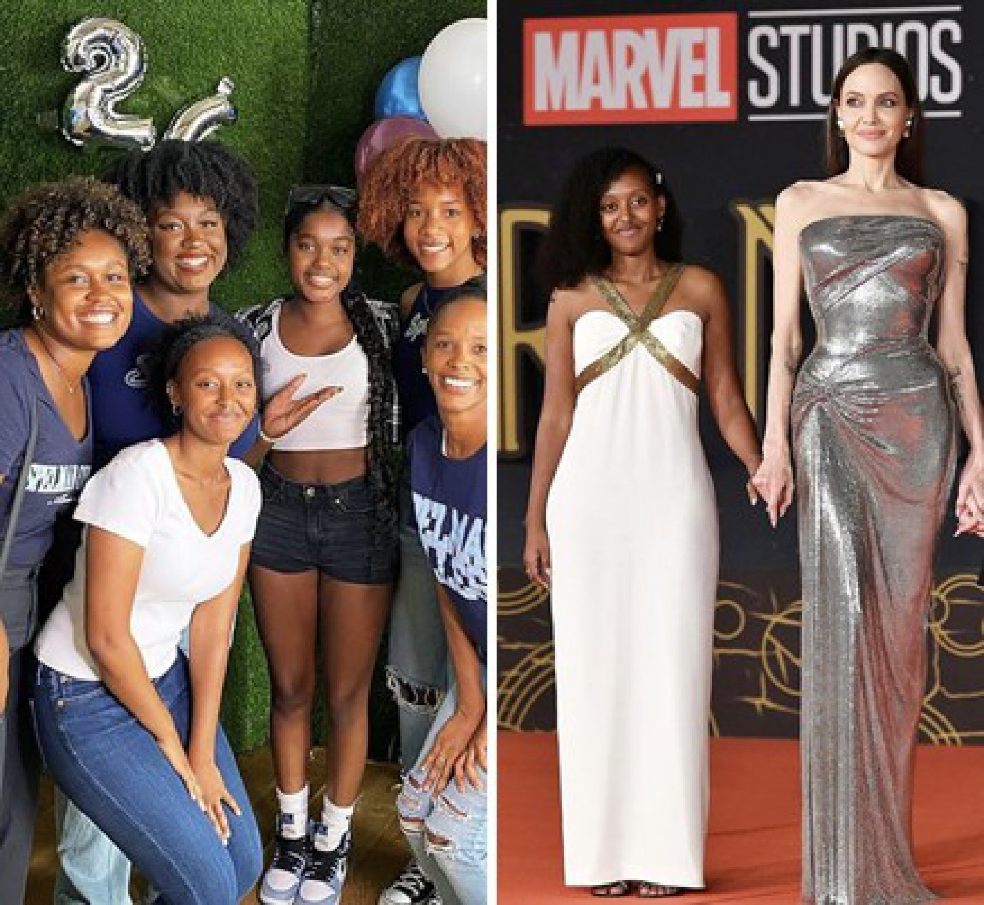 Angelina Jolie comemora a entrada da filha, Zahara, na faculdade - Reprodução / Instagram