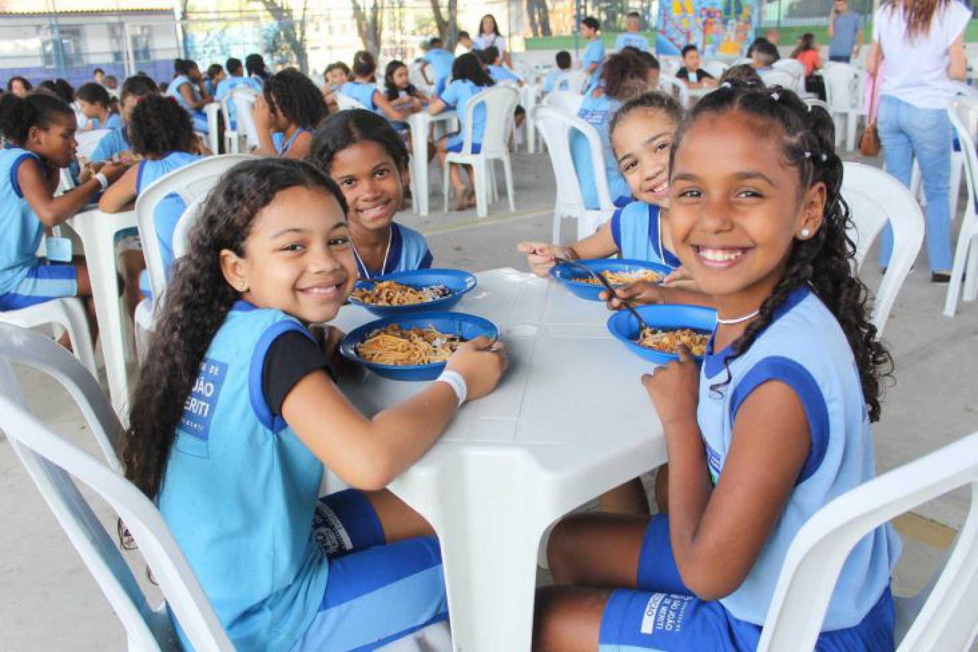 Alunos da rede municipal - Deborah Vit&oacute;ria