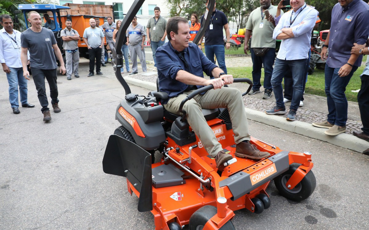 Prefeito Eduardo Paes esteve presente no evento