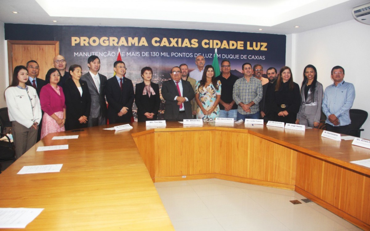 Prefeitura de Duque de Caxias assina parceria com distrito chinês - Divulgação