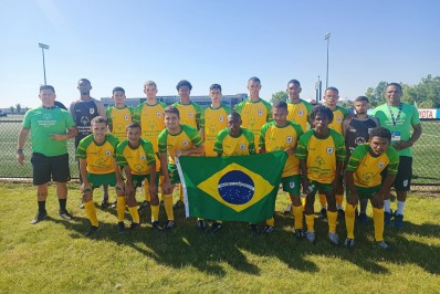 Paraesporte/Brasil goleia a Coreia do Sul por 6 x 0 pela II Copa do Mundo de Futebol Unificado