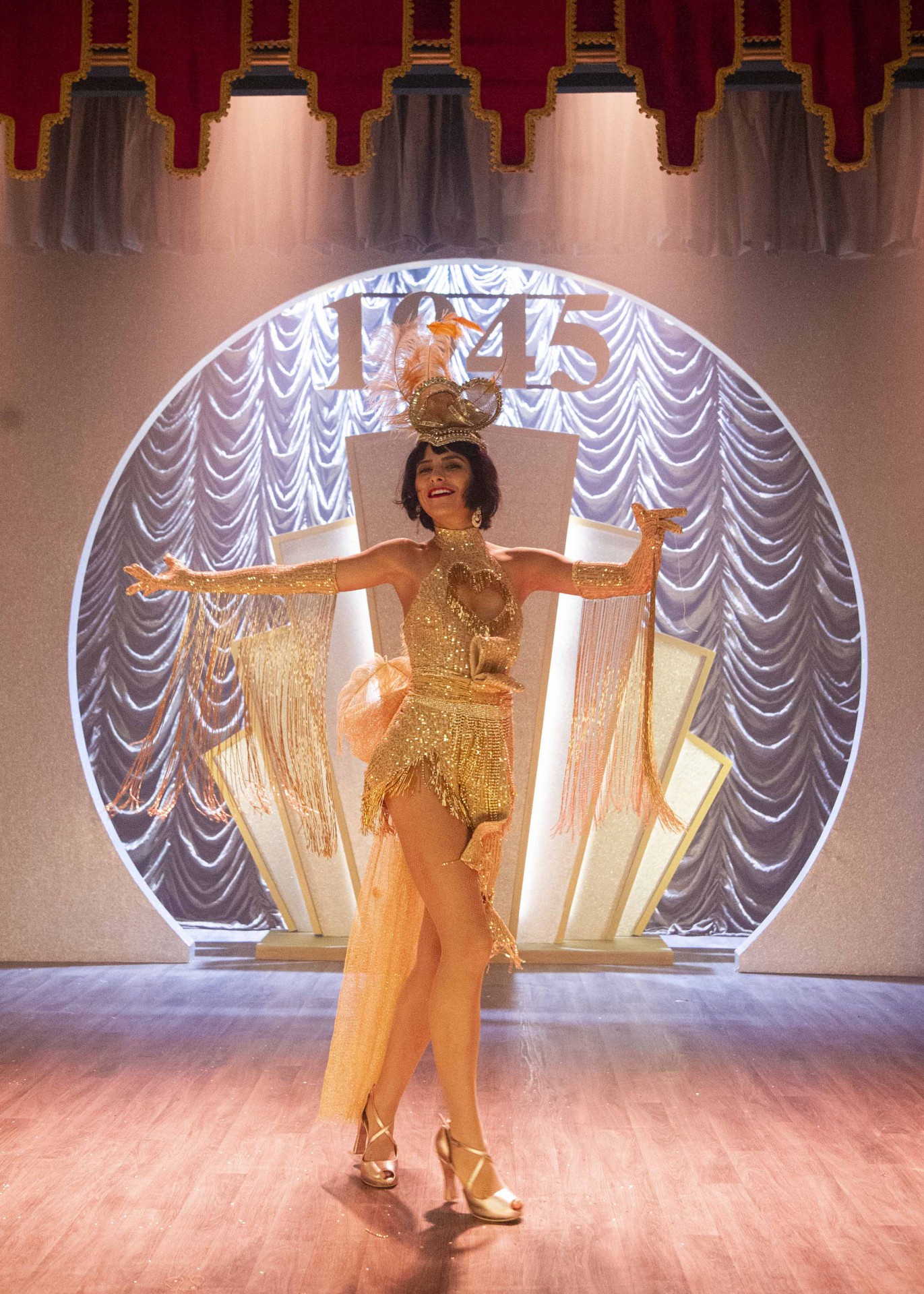 Duda Brack como Iolanda, em 'Além da Ilusão' - Estevam Avellar / TV Globo