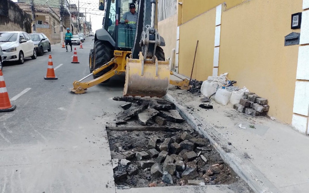 Obras para melhoria de abastecimento de &aacute;gua em Duque de Caxias - Divulga&ccedil;&atilde;o