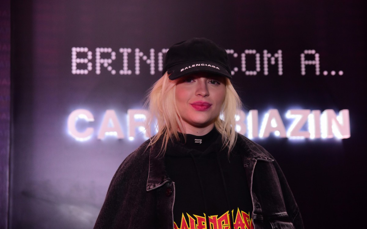 Luisa Sonza prestigia lançamento de música de Carol Biazin - Leo Franco / Ag. News