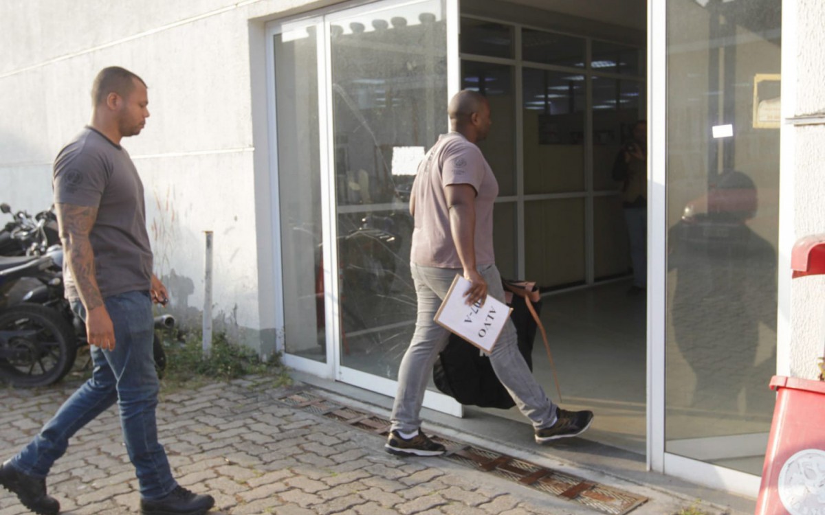 Material apreendido durante opera&ccedil;&atilde;o resina chega &agrave; Cidade da Pol&iacute;cia