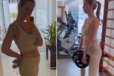 Gabriela Prioli malha e exibe barriga de 5 meses de gravidez: 'Super disposta'