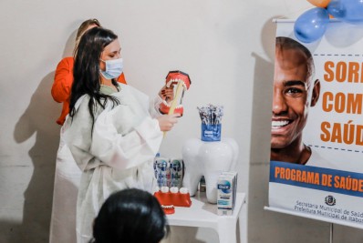 Conscientização sobre cuidados com saúde bucal no CAPS em Itaboraí