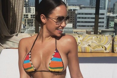 Modelo se derrete e revela romance com astro do Real Madrid