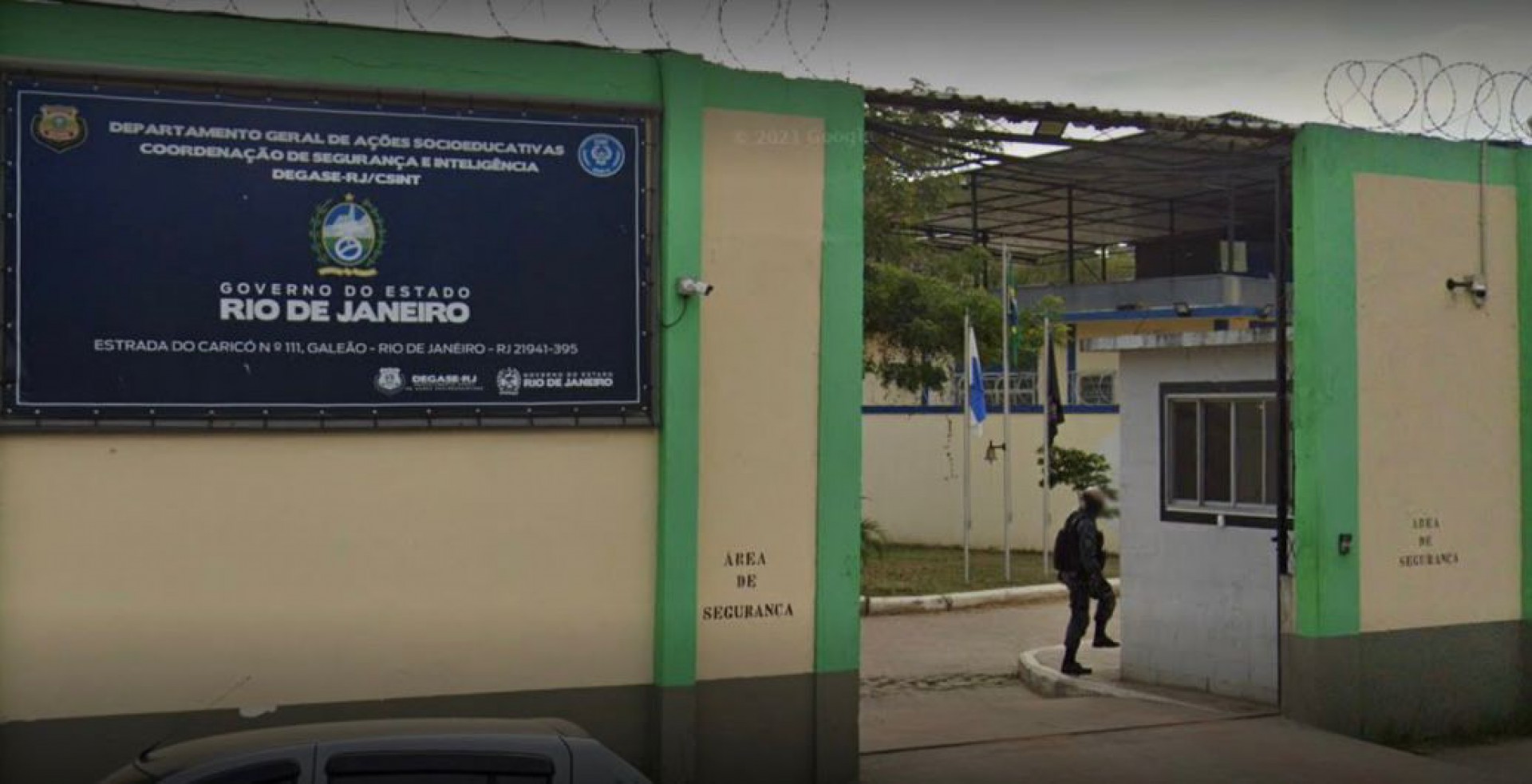 Adolescentes apreendidos v&atilde;o para unidades do Degase, como na Ilha do Governador - Reprodu&ccedil;&atilde;o/ Google Maps