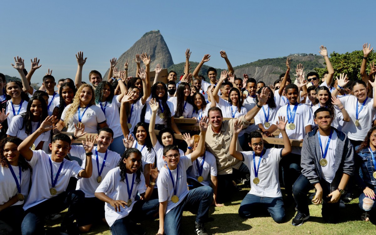 São 291 alunos vencedores da 1ª Olimpíada Carioca de Matemática (OCM) - Beth Santos