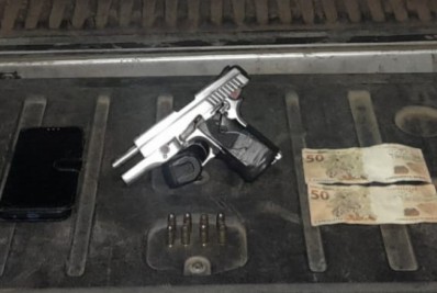 PM prende homem armado em bar de Iguaba Grande