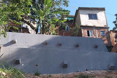  Geo-Rio finaliza obras de contenção na Rocinha