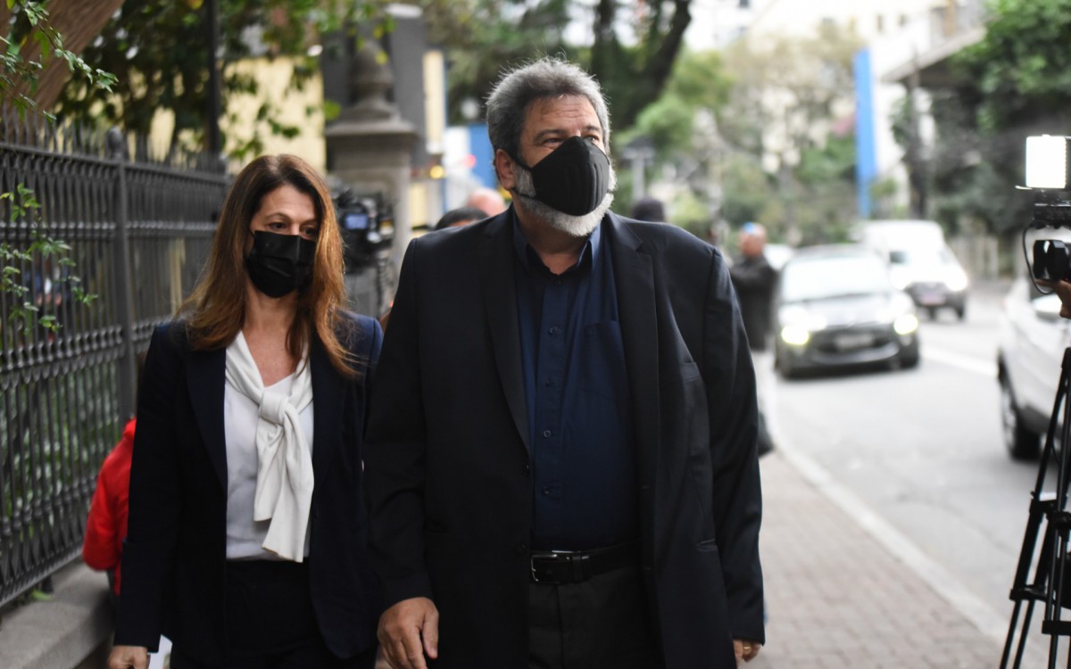 Mário Sergio Cortella no velório de Jô Soares - Leo Franco / Ag. News