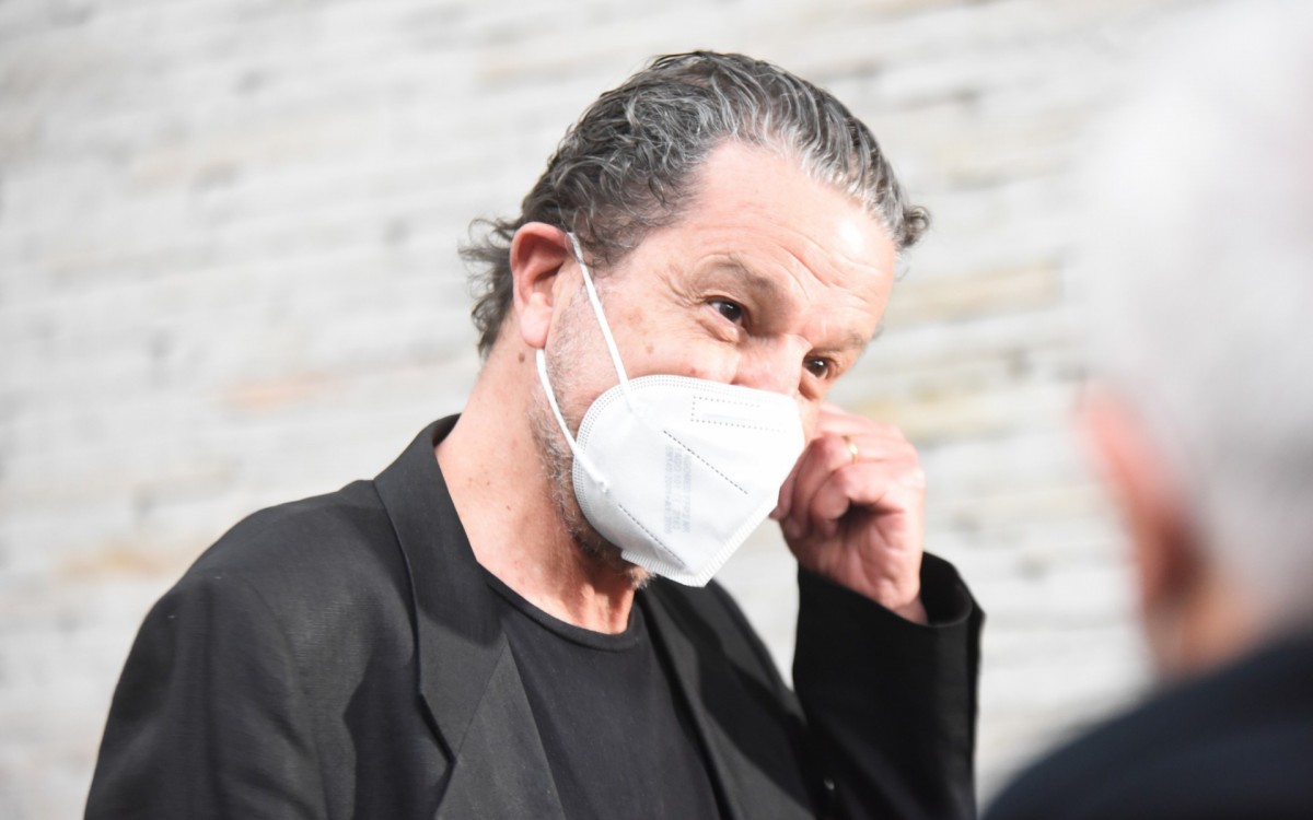 Juca Kfouri esteve no velório de Jô Soares, nesta sexta-feira - Leo Franco / Ag. News