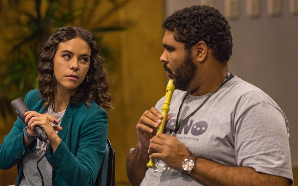 Mi&aacute; Mello e Paulo Vieira refor&ccedil;am o elenco da com&eacute;dia 'O Palestrante' - Divulga&ccedil;&atilde;o/Ique Esteves