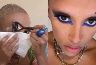 Doja Cat surpreende fãs ao raspar cabelo e sobrancelhas: 'Estou indo muito bem'