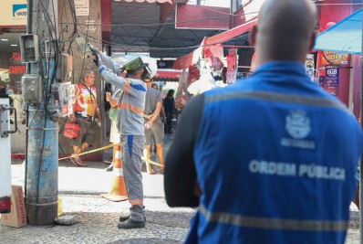 Ligações clandestinas de energia em Alcântara são removidas