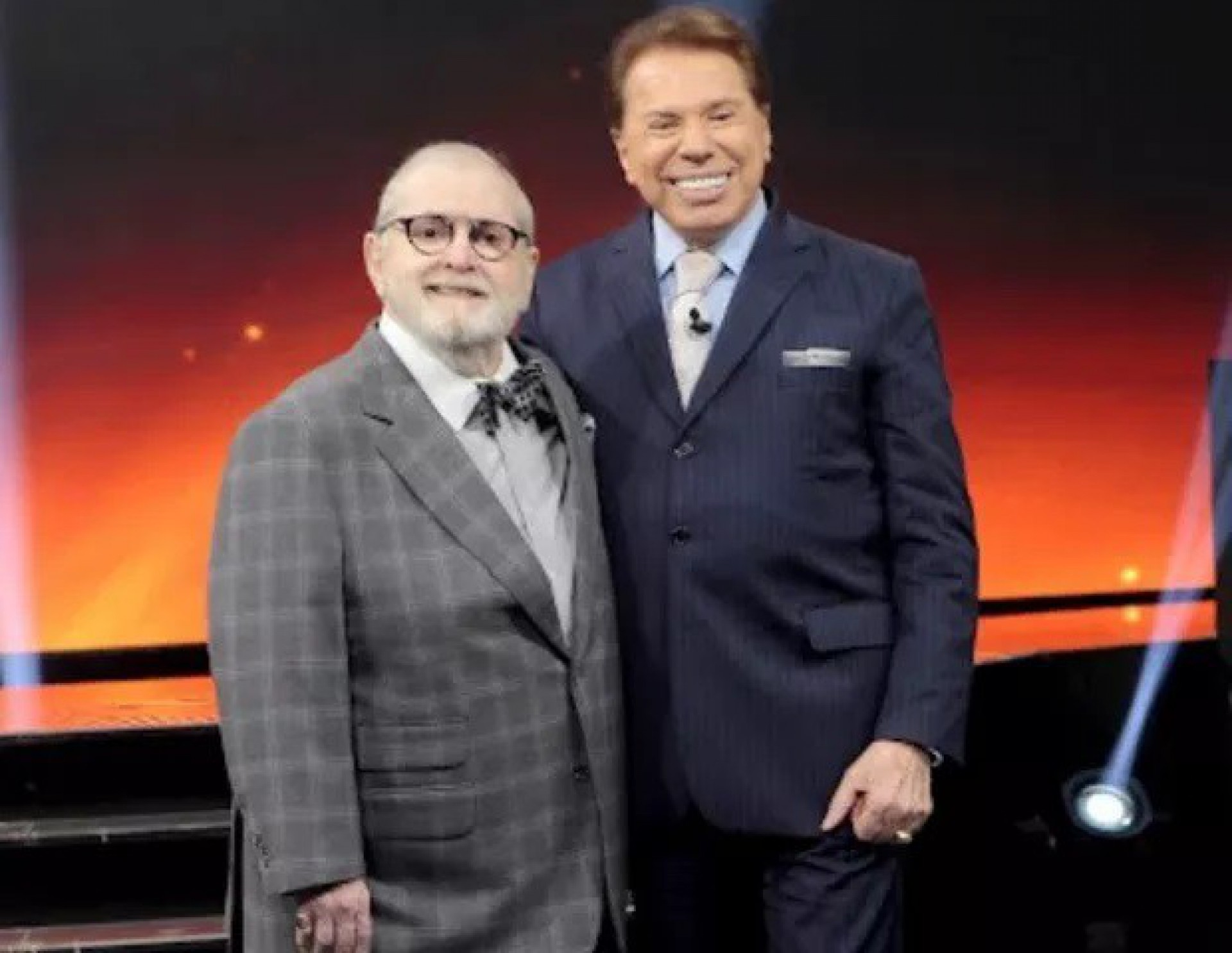 Jô Soares e Silvio Santos - Divulgação / SBT