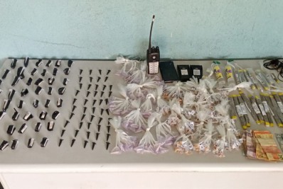 Dois são detidos por suspeita de tráfico em Volta Redonda