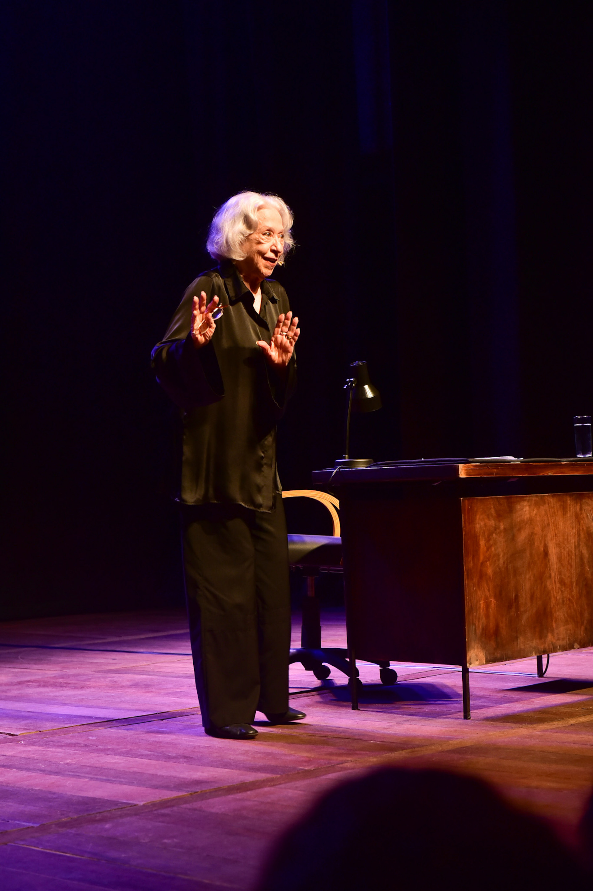 Fernanda Montenegro encena Nelson Rodrigues em Madureira - Marcelo S&aacute; Barretto / Ag. News