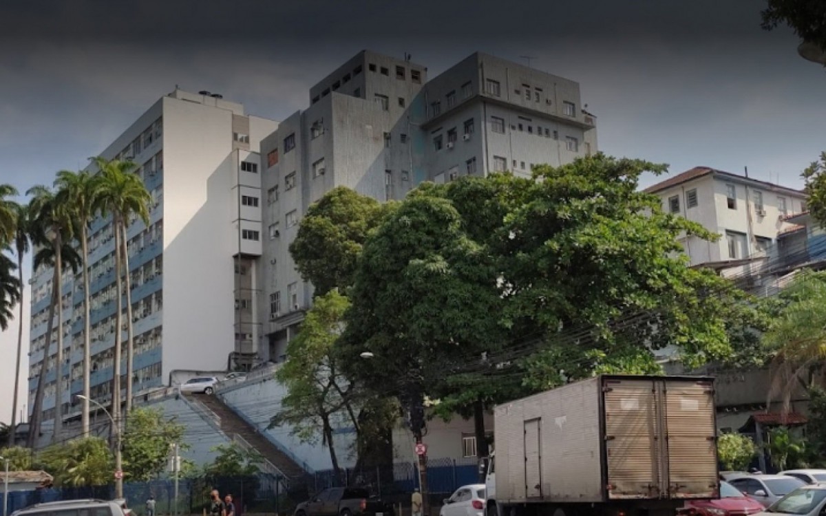 Dois homens armados tentaram invadir Hospital Central da PM - Reprodução / Google Maps