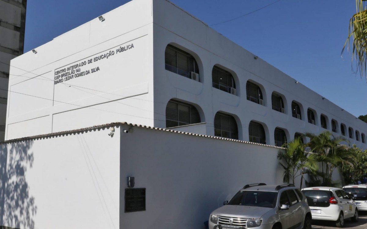 Ciep E-Tec 140 M&aacute;rio C&eacute;sar Gomes da Silva, em Cachoeiras de Macacu