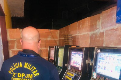 Corregedoria da PM estoura bingo clandestino em Sepetiba 