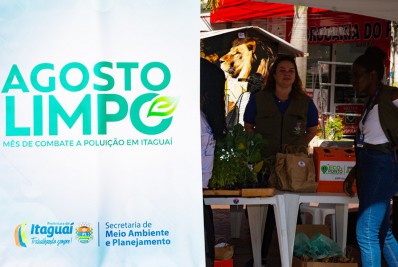 Combate à poluição é tema de ação do Meio Ambiente