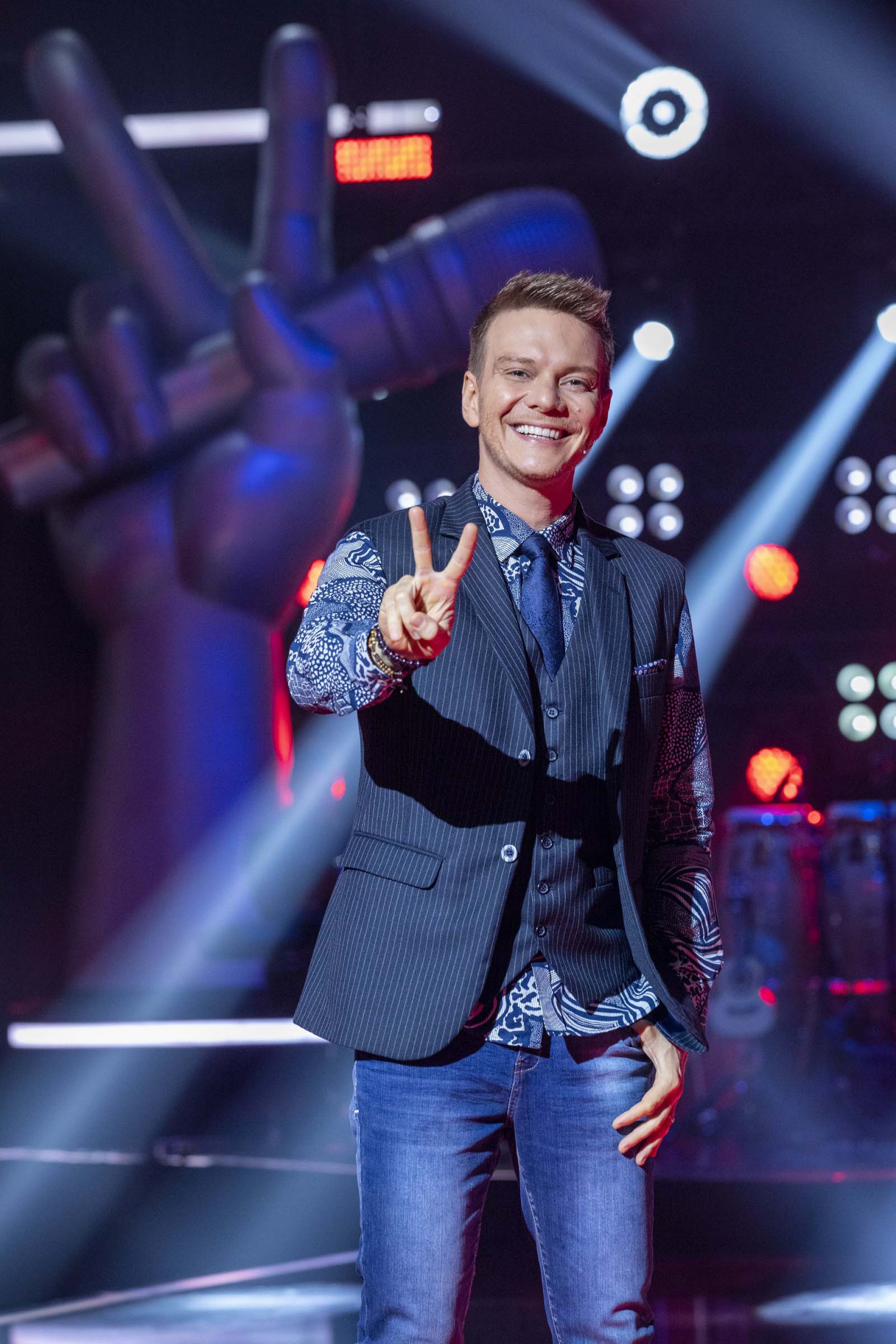 Michel Teló é um dos técnicos do 'The Voice' - Globo/João Miguel Júnior