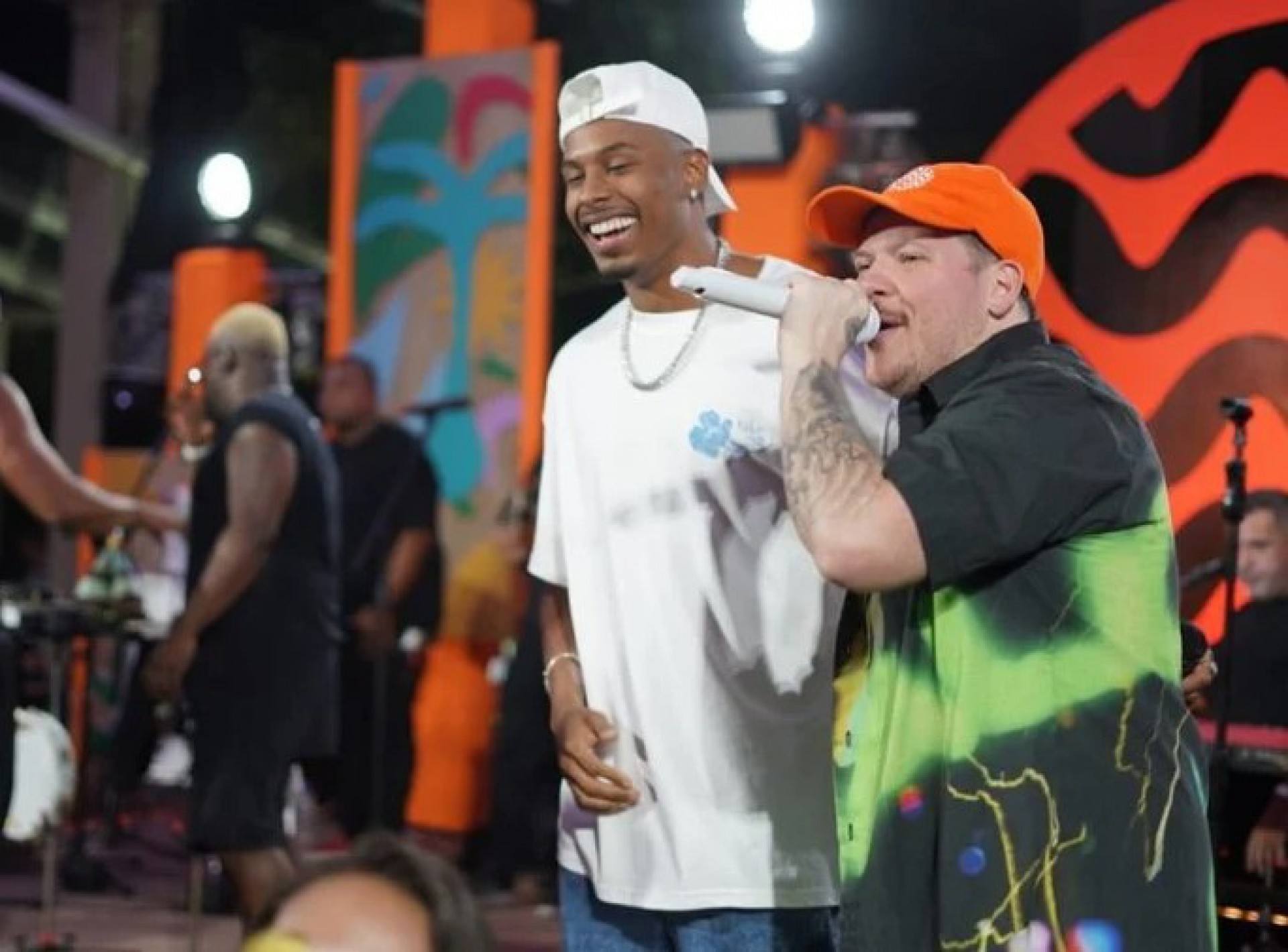 Paulo André canta com Ferrugem
 - Fred Pontes/Divulgação