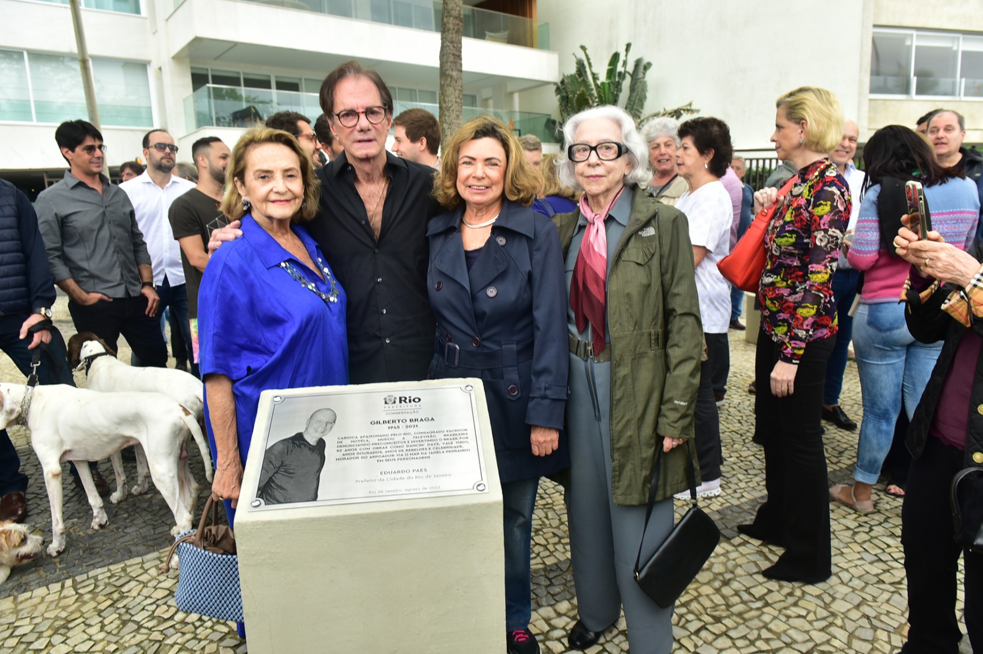 Autor Gilberto Braga é homenageado pela Prefeitura do Rio - Ag. News