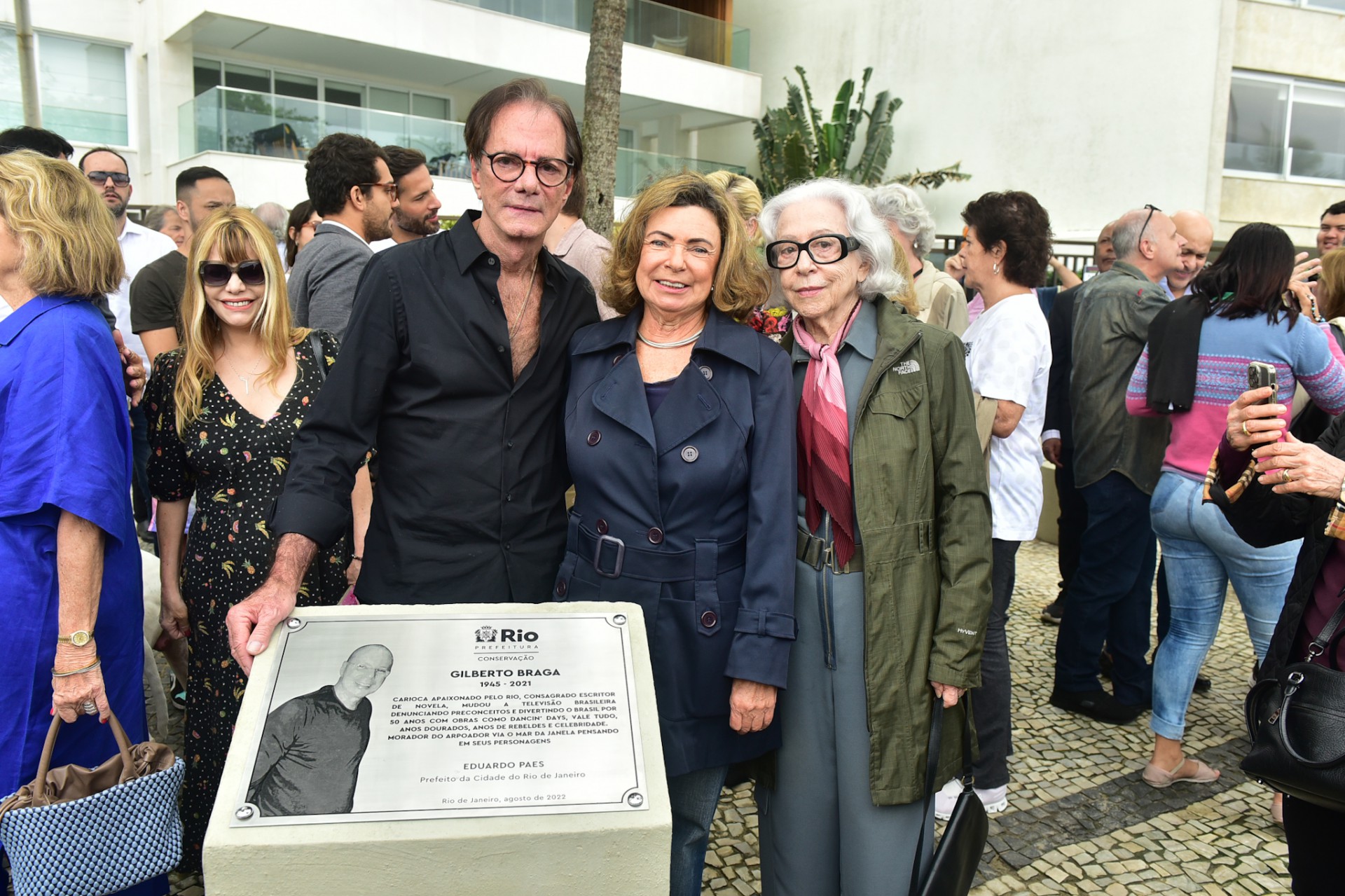 Autor Gilberto Braga é homenageado pela Prefeitura do Rio - Ag. News