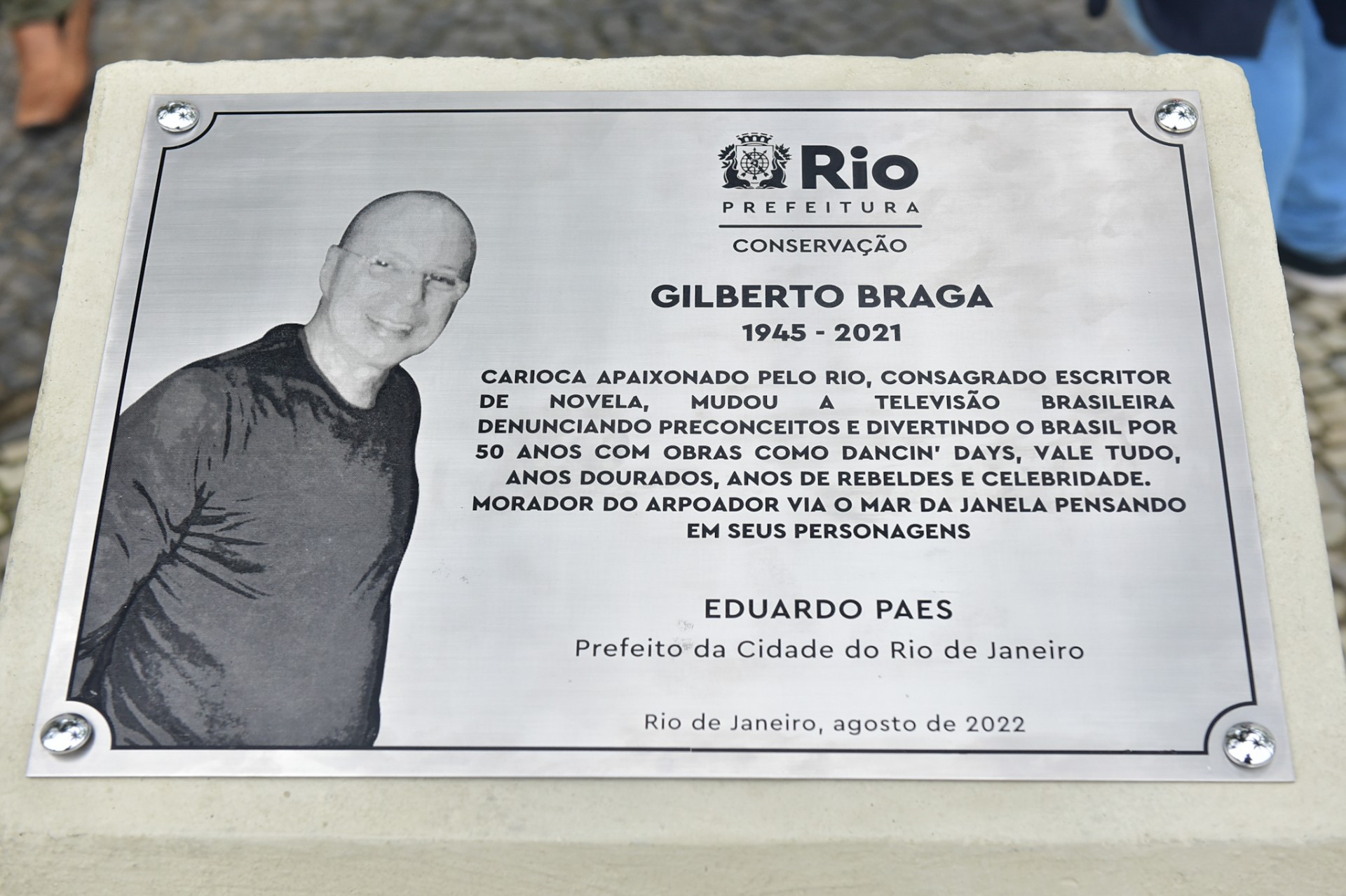 Autor Gilberto Braga &eacute; homenageado pela Prefeitura do Rio nesta segunda-feira - Ag. News
