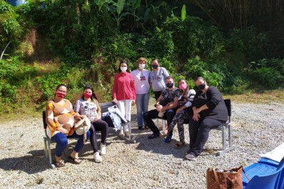 Ação de Saúde Bucal para gestantes realizada na estratégia de saúde da família de Mury