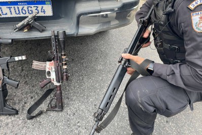 Quatro suspeitos são mortos após confronto com a PM em Japeri