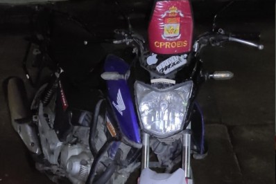 Moto com numeração de chassi adulterada é apreendida em Itaguaí