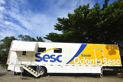 OdontoSesc estaciona em Mangaratiba