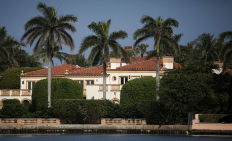 Residência do ex-presidente dos EUA Donald Trump em Mar-a-Lago, na Flórida - Reprodução